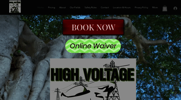 highvoltagepaintball.com