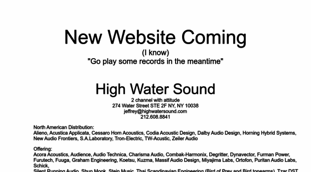 highwatersound.com