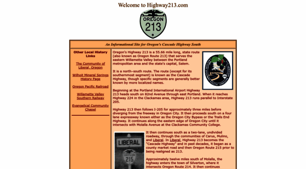 highway213.com