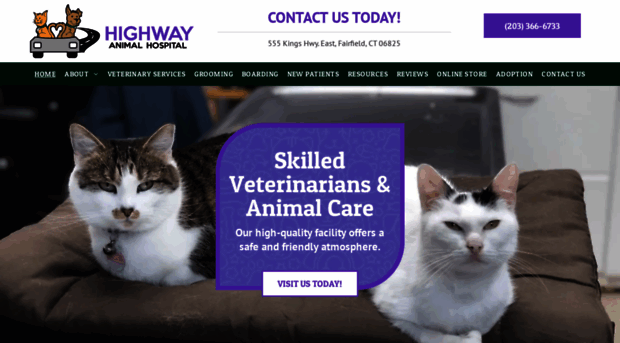 highwayanimalhospitalct.com