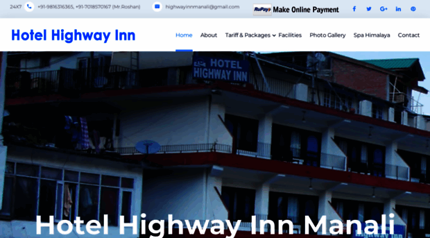 highwayinnmanali.com