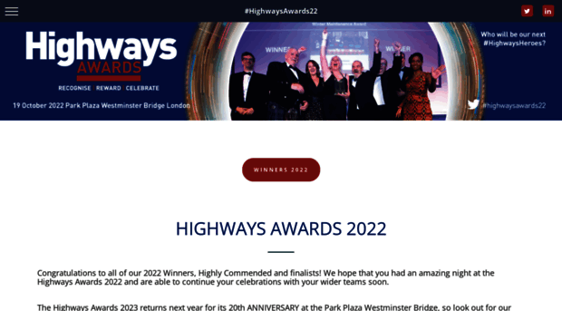 highwaysawards.co.uk