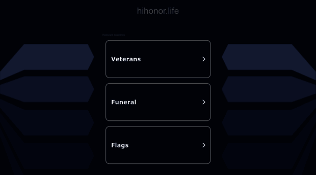 hihonor.life