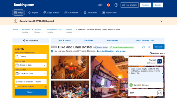 hikeandchillhostel.com