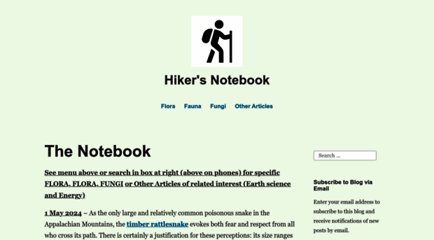 hikersnotebook.net