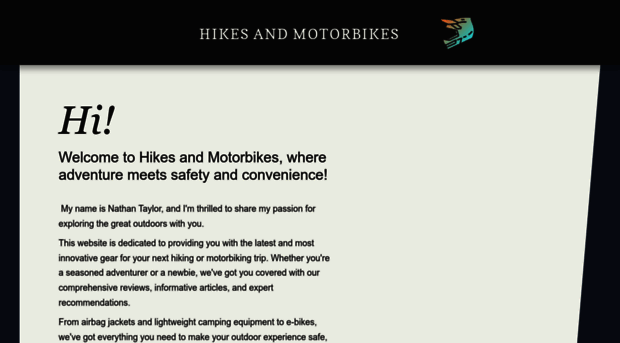 hikesandmotorbikes.com