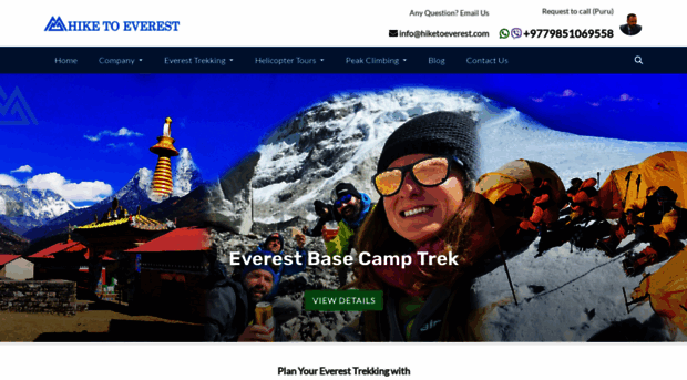 hiketoeverest.com