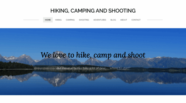 hikingcampingandshooting.com