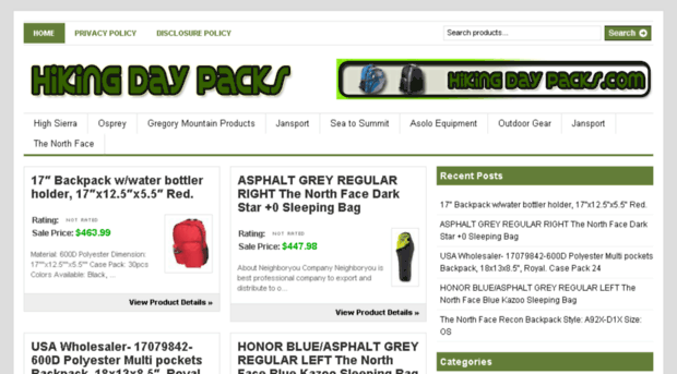 hikingdaypackshq.com