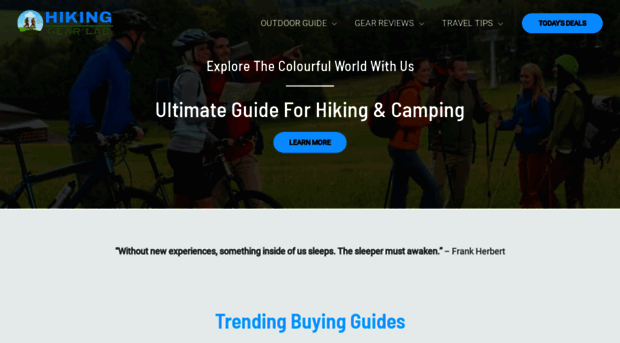 hikinggearlab.com