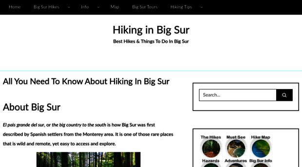 hikinginbigsur.com