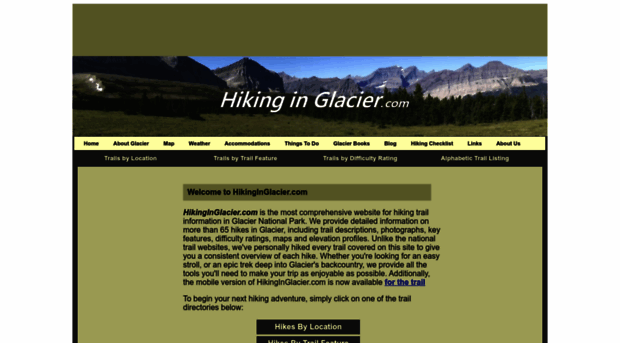 hikinginglacier.com