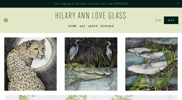 hilaryannloveglass.com