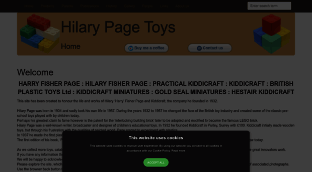 hilarypagetoys.com