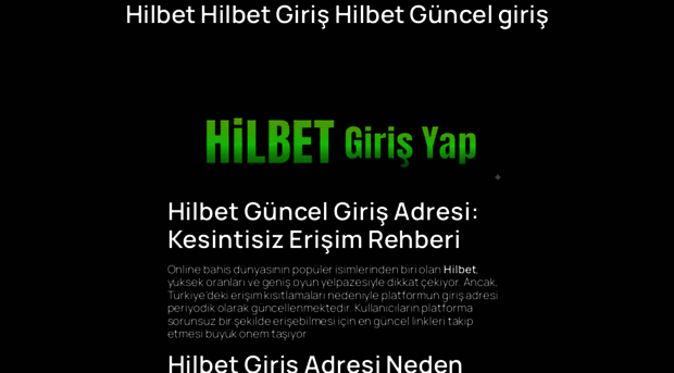 hilbetgirisyeni.com