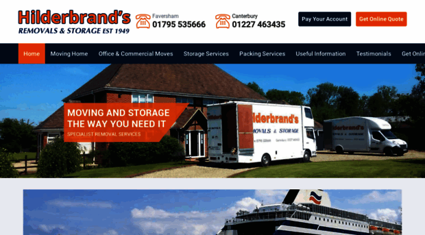 hilderbrandsremovals.co.uk