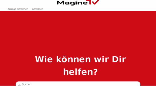 hilfe.magine.com