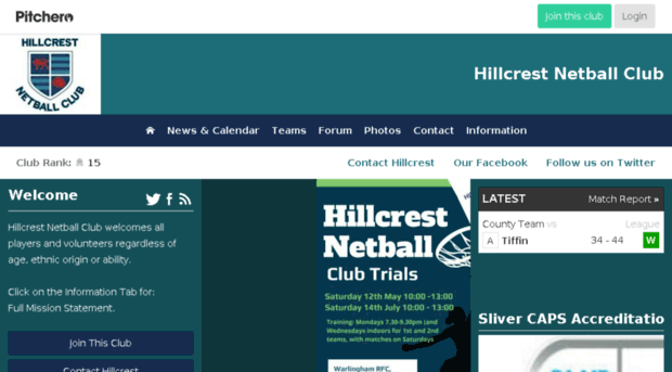 hillcrestnetball.co.uk