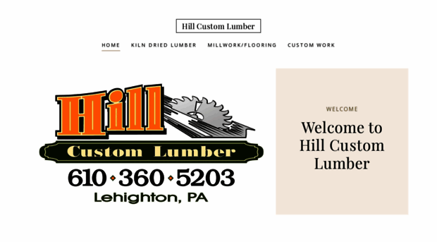 hillcustomlumber.com