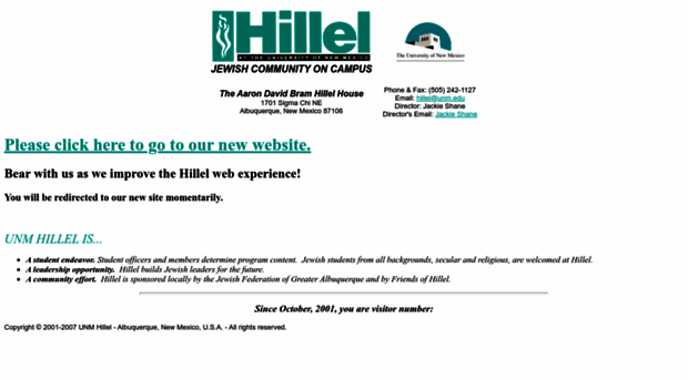 hillel.unm.edu