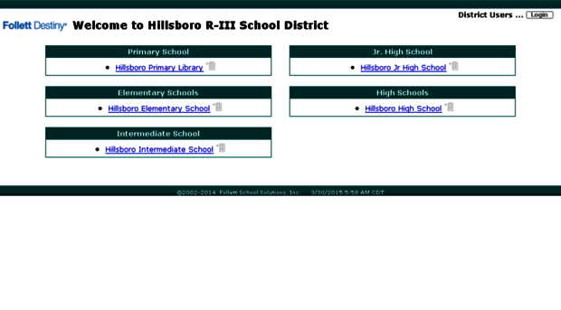 hillsboro.follettdestiny.com