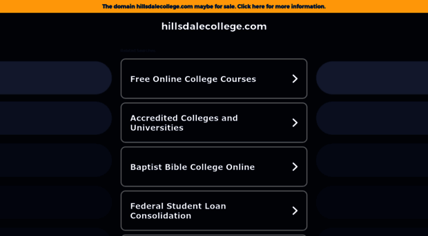hillsdalecollege.com