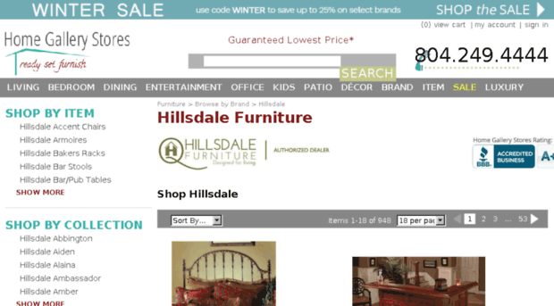 hillsdalefurniture-onlinestore.com