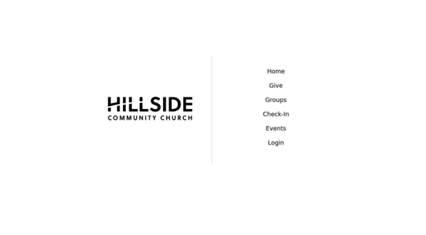 hillside.churchcenter.com