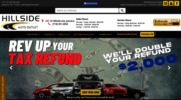 hillsideautooutlet.net