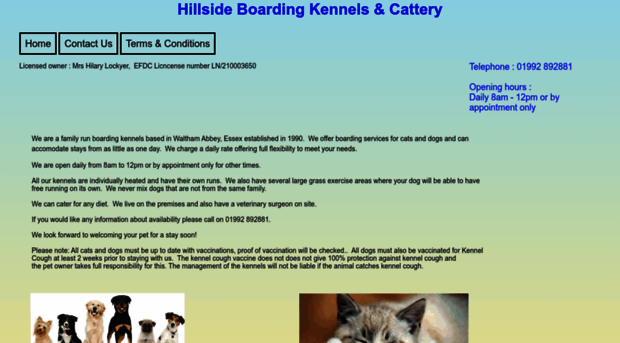 hillsideboardingkennels.co.uk