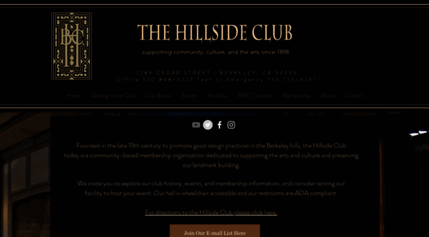 hillsideclub.org