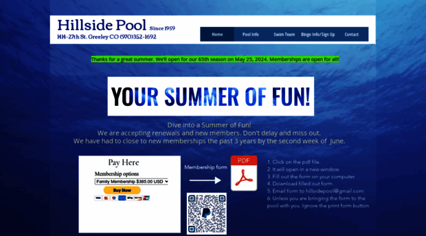 hillsidepool.com