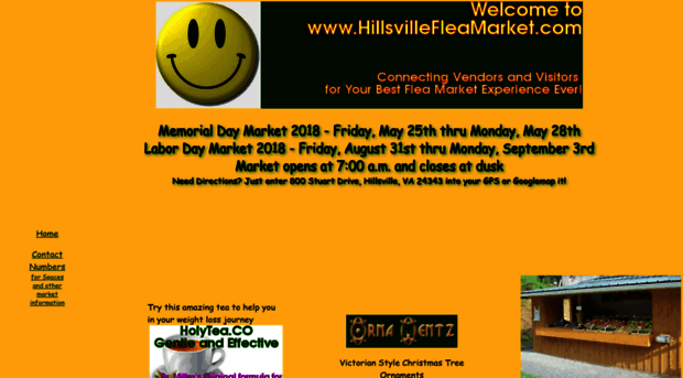 hillsvillefleamarket.com