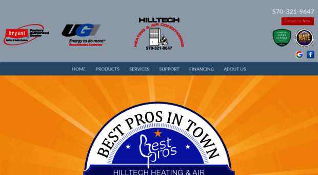 hilltechheatingandairconditioning.com