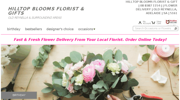 hilltopbloomsflorist.com.au