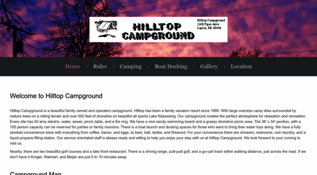 hilltopcampground.net