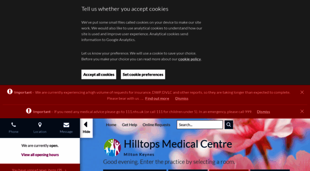 hilltopsmedicalcentre.org