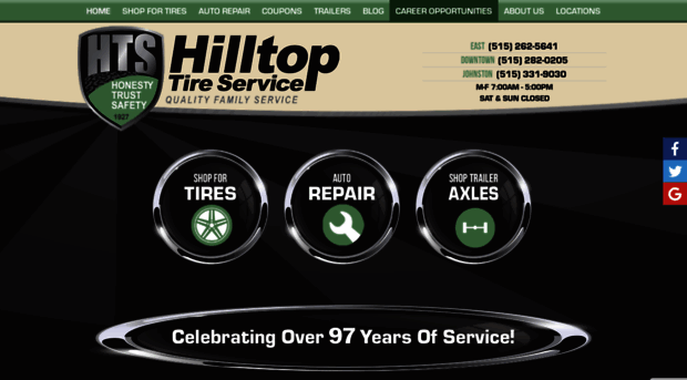 hilltoptireservice.com