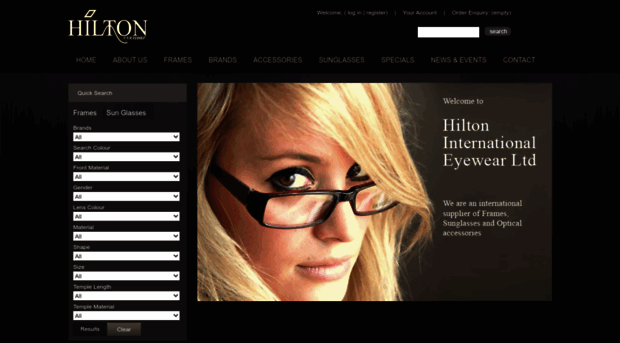 hilton-eyewear.com