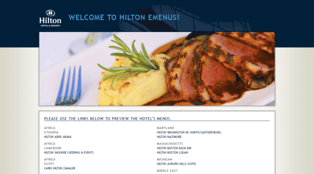 hiltonemenus.com