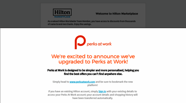 hiltonmarketplace.corporateperks.com