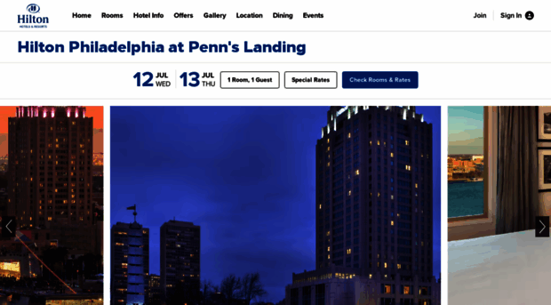 hiltonpennslanding.com