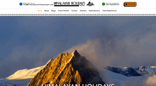 himalayanholidaysnepal.com