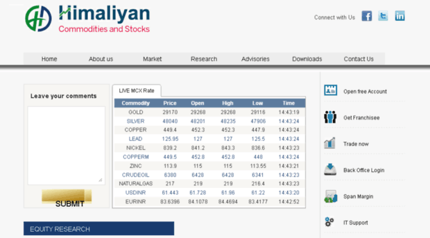 himaliyancommodities.com