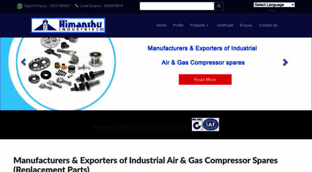 himanshuindustries.com