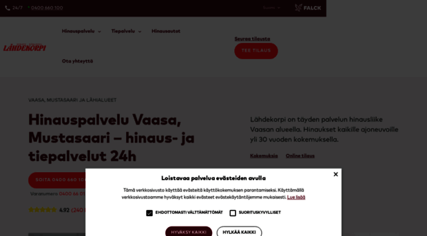 hinaus-lahdekorpi.com