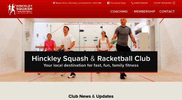 hinckleysquash.com