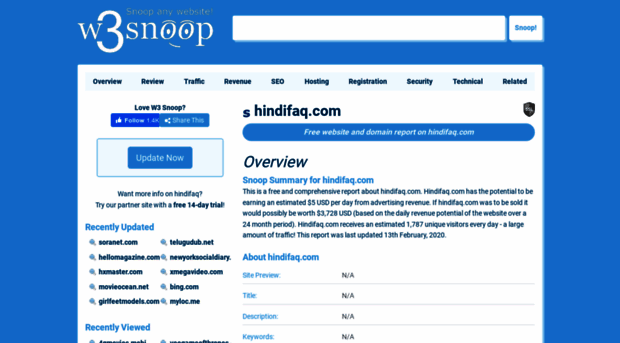 hindifaq.com.w3snoop.com