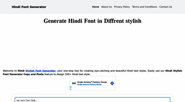 hindifontgenerator.online