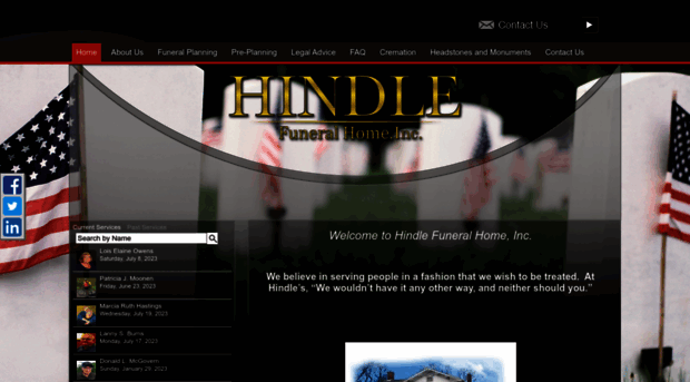 hindlefuneralhome.com